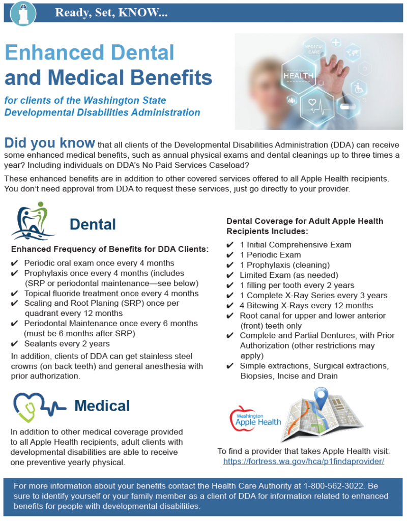 Thumbnail image of the one page bulletin on enhanced dental and medical benefits.