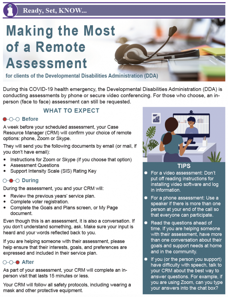 Thumbnail image of the Remote Assessment bulletin.