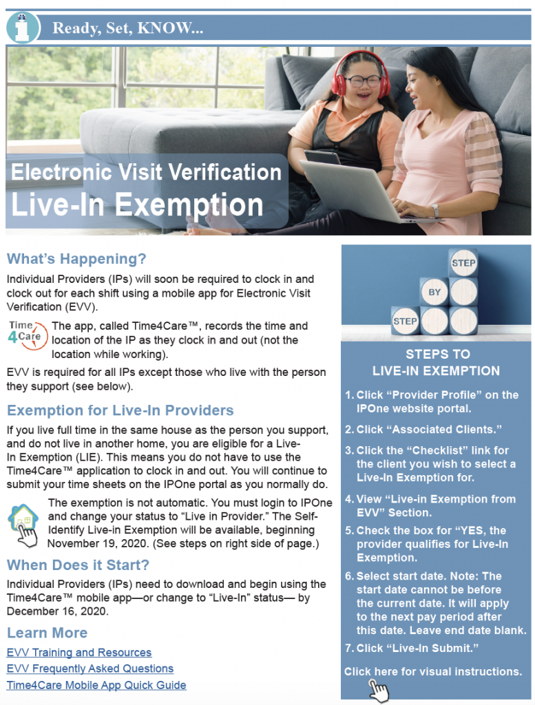 Thumbnail image of EVV exception bulletin.